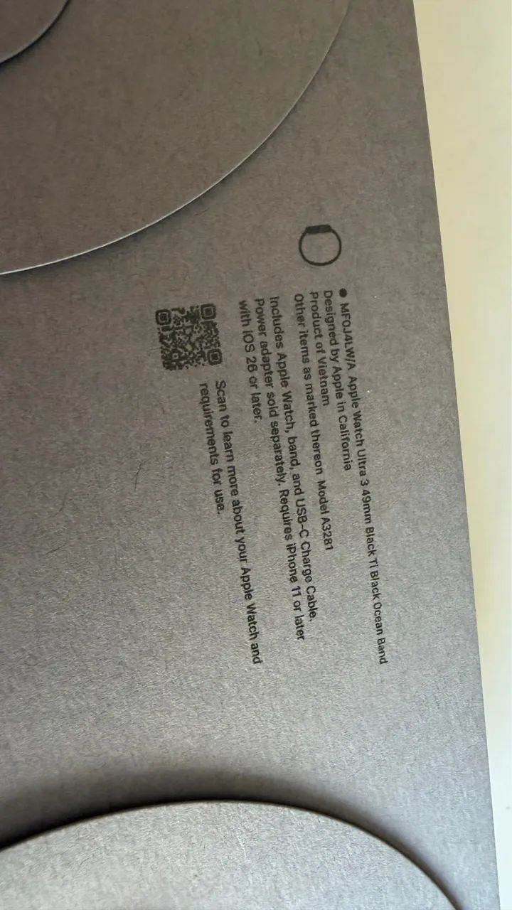 Apple Watch ultra 3 preto gps celular  - Foto 3