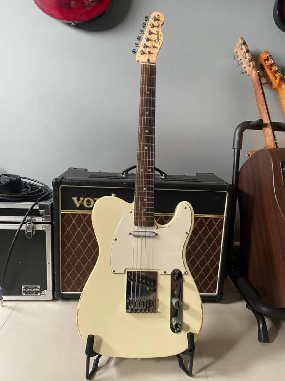 guitarra fender squier affinity telecaster