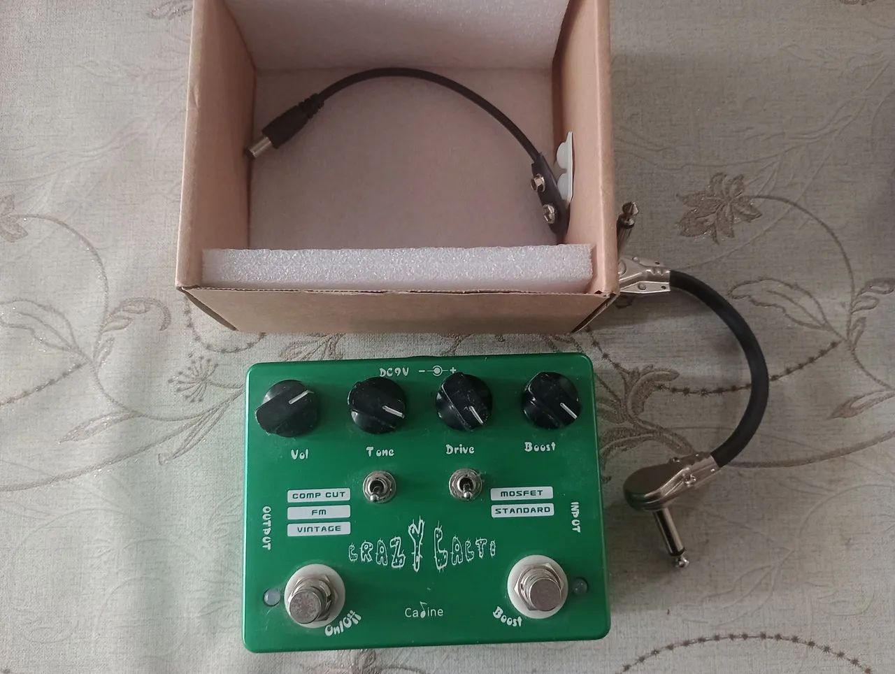 Pedal de Guitarra overdrive Crazy Cactus