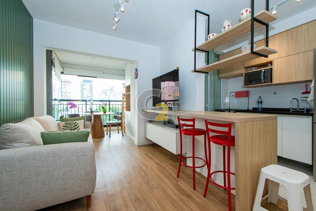 Apartamento Mobiliado à venda em Perdizes com 2 quartos, sendo 1 suíte e 1 vaga