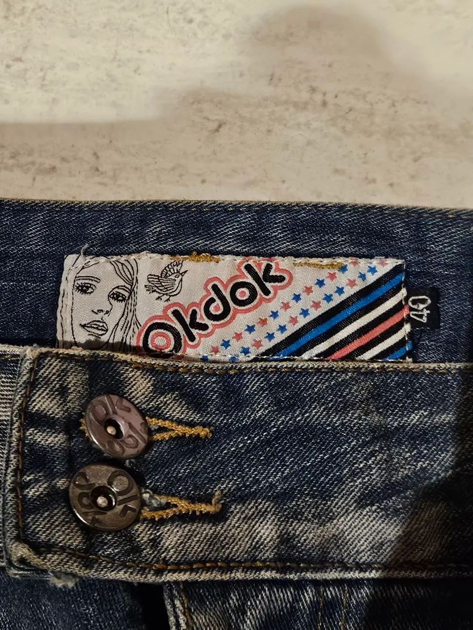 mini saia jeans g  - Foto 4