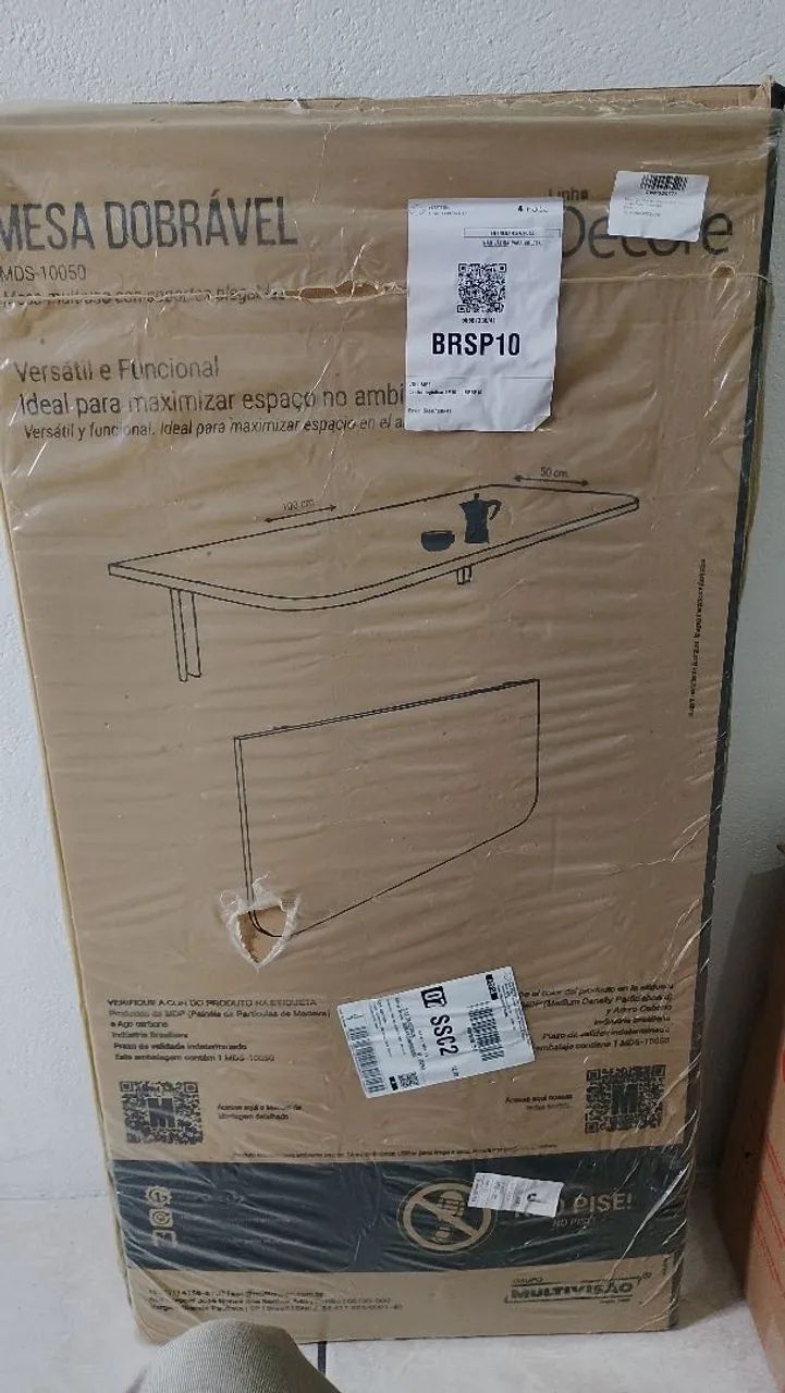 Mesa dobrável ,nova só hoje 