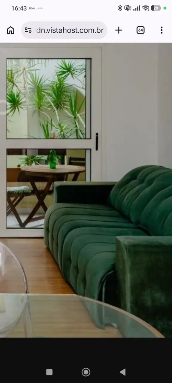 Apartamento Mobiliado | 2 Quartos | Suíte | Sacada com Churrasqueira com Churrasqueira - Foto 3