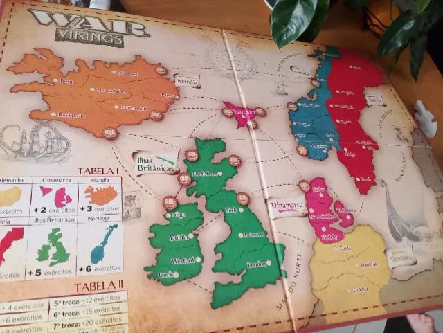 Jogo de tabuleiro War Vikings - Foto 5