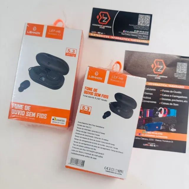Fone de ouvido Bluetooth Sem FIo - LEHMOX LEF-H6 - Foto 2