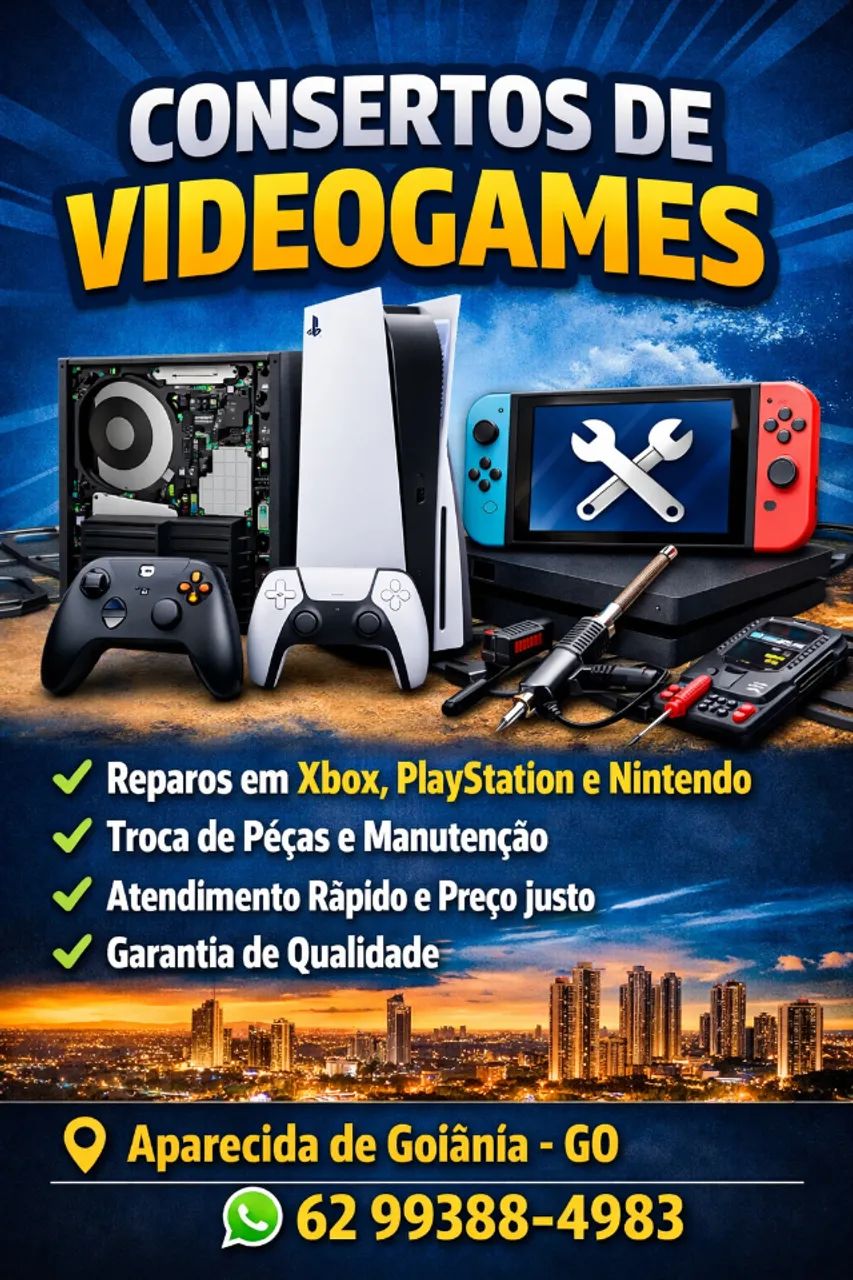 reparo em video games