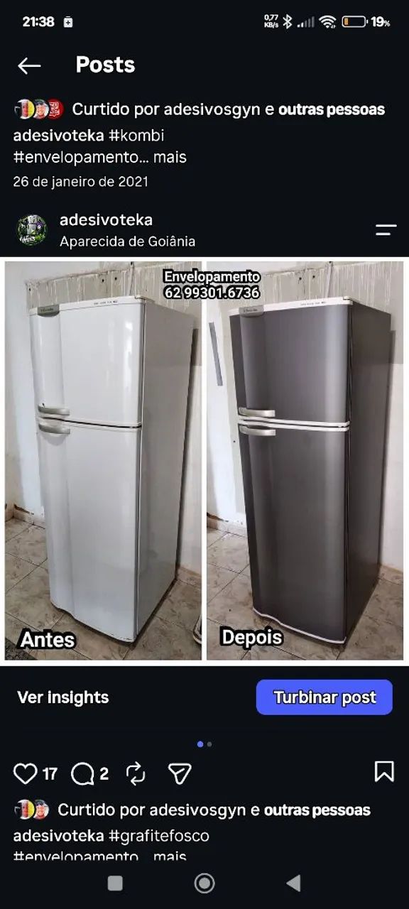 Envelopamento de geladeiras e freezers - Foto 2