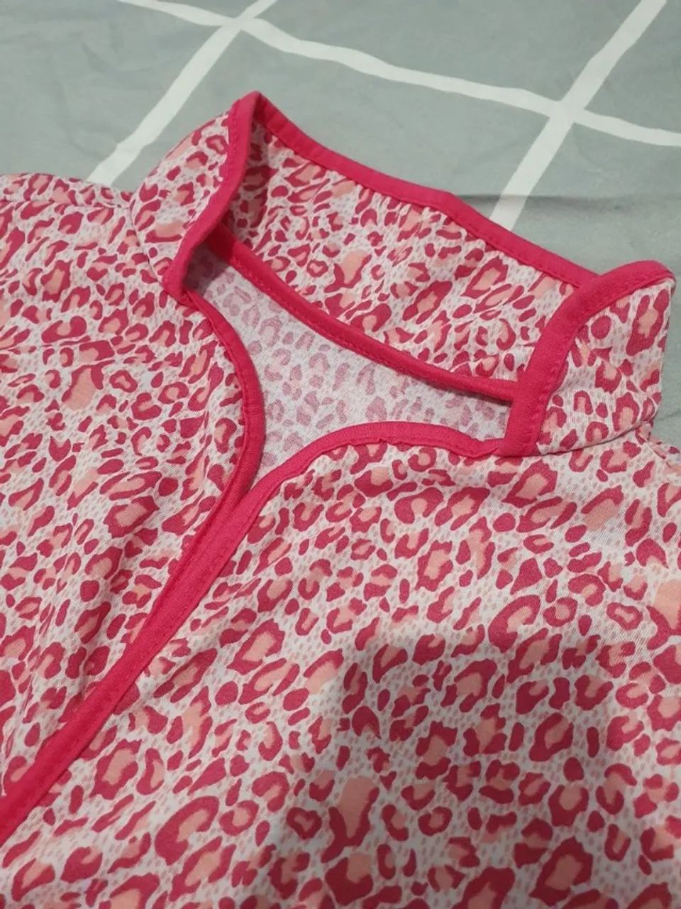 Camisola feminina oncinha rosa g - Foto 5