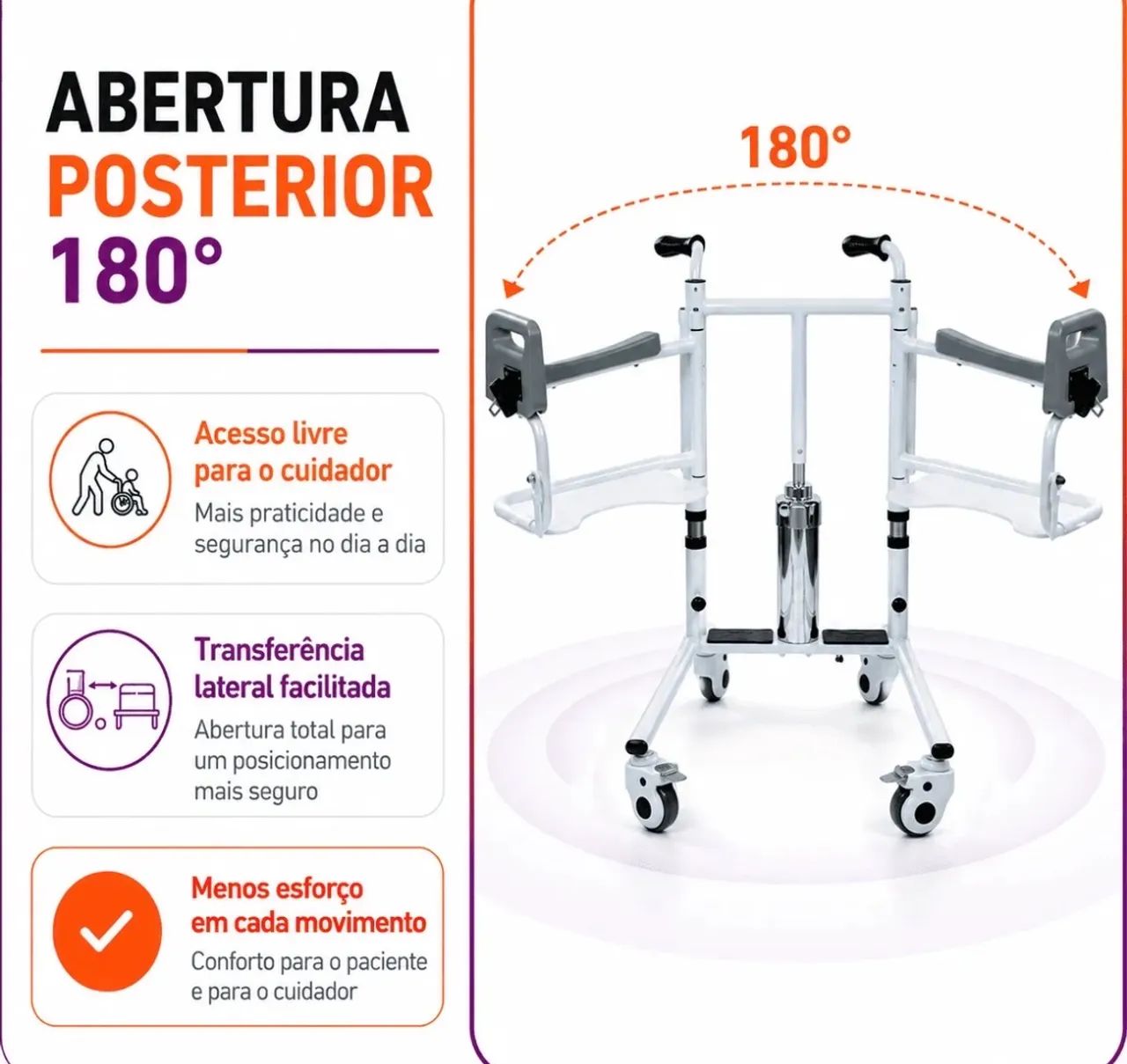 Cadeira de transferência Hidrolight - Foto 5