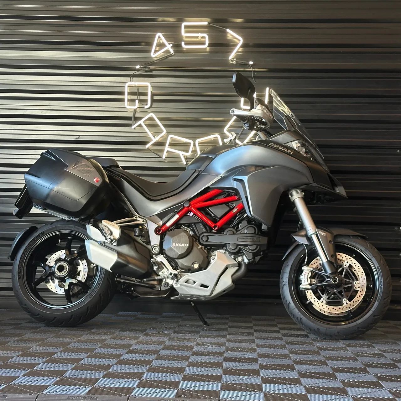 MULTISTRADA 1200 S 1200 S TOURING CINZA 2017/2017 - Foto 2