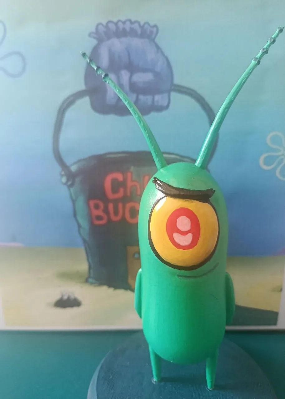 Personagem Plankton Bob Esponja - Foto 2