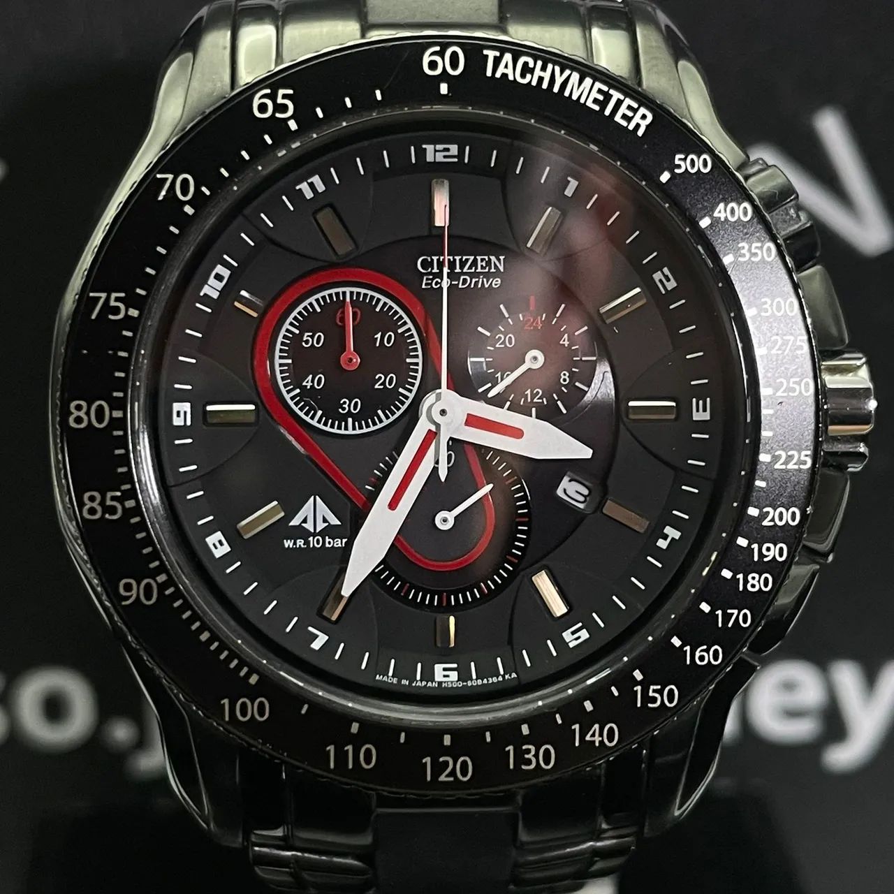 RELÓGIO CITIZEN ECO-DRIVE AT0719-55E BLACK