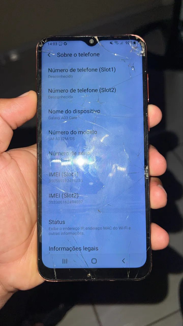 Galaxy A03 Core - 80,00