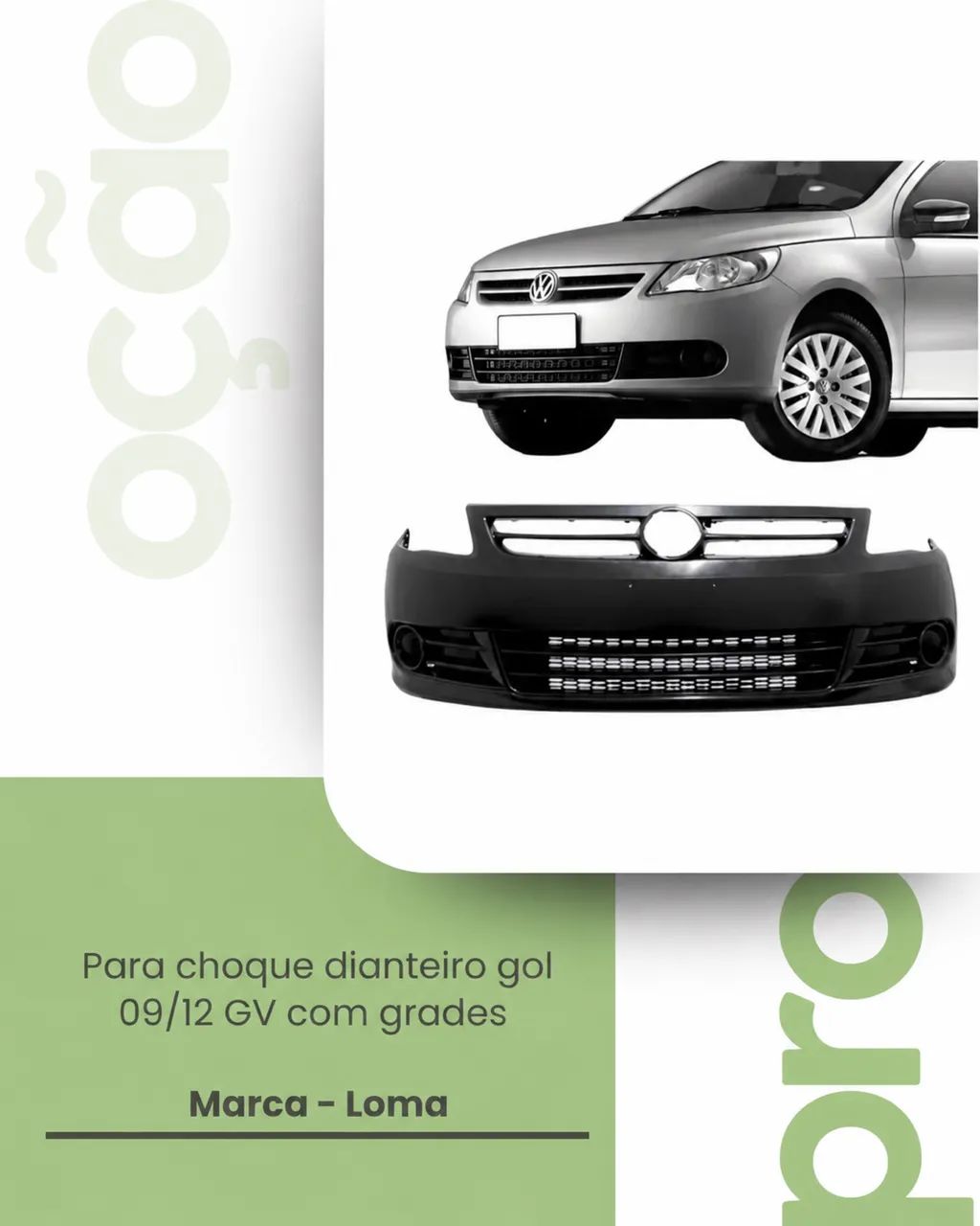 Pára-choque Dianteiro Gol G5 2009 a 2012 