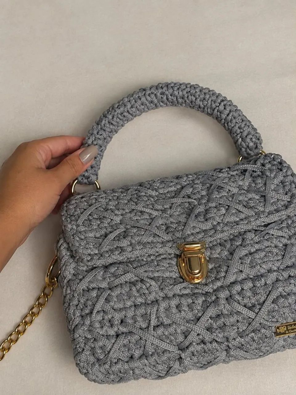 Bolsa de crochê a pronta entrega  - Foto 2