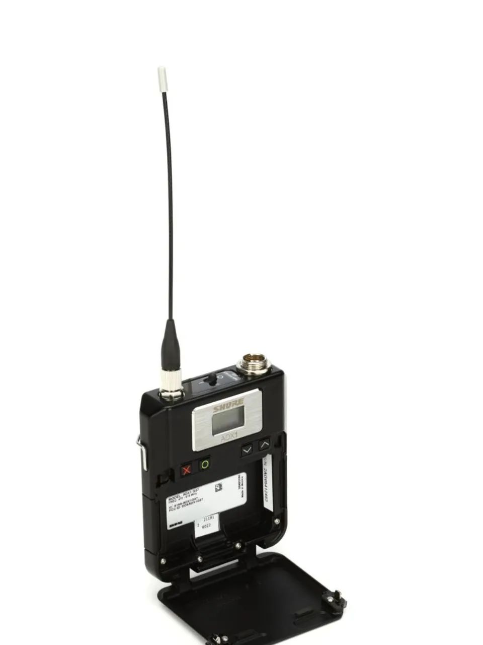 Shure Axient Digital ADX1 Bodypack Transmissor sem Fio G55 Axient Digital  - Foto 4