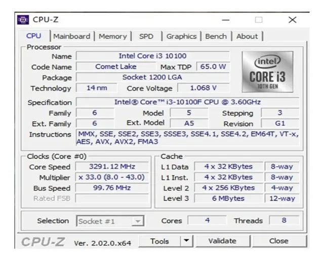 Kit Processador i3 10100F + Placa Mae Gigabyte H410M - Foto 2
