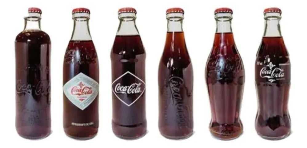 Kit Retro Coca Cola 6 Garrafas Cheias (Usado)
