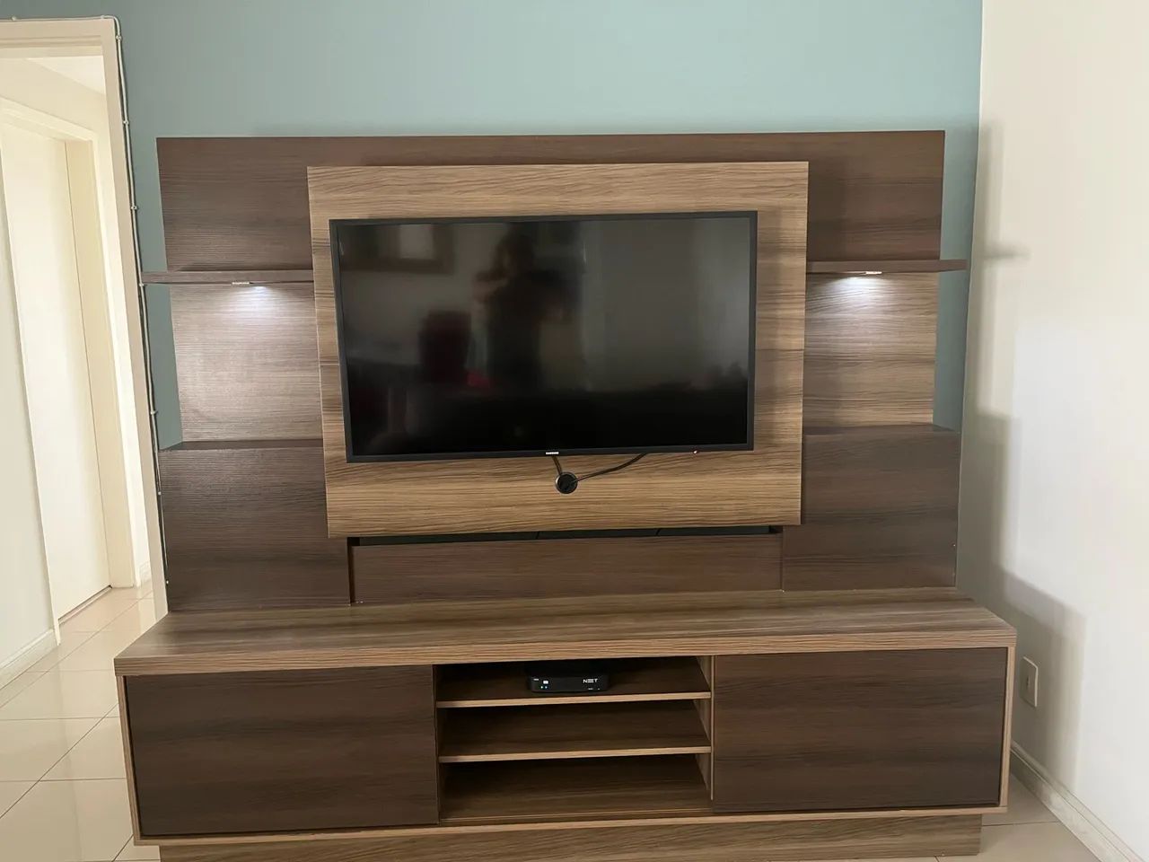 Estante com rack para TV - Foto 2