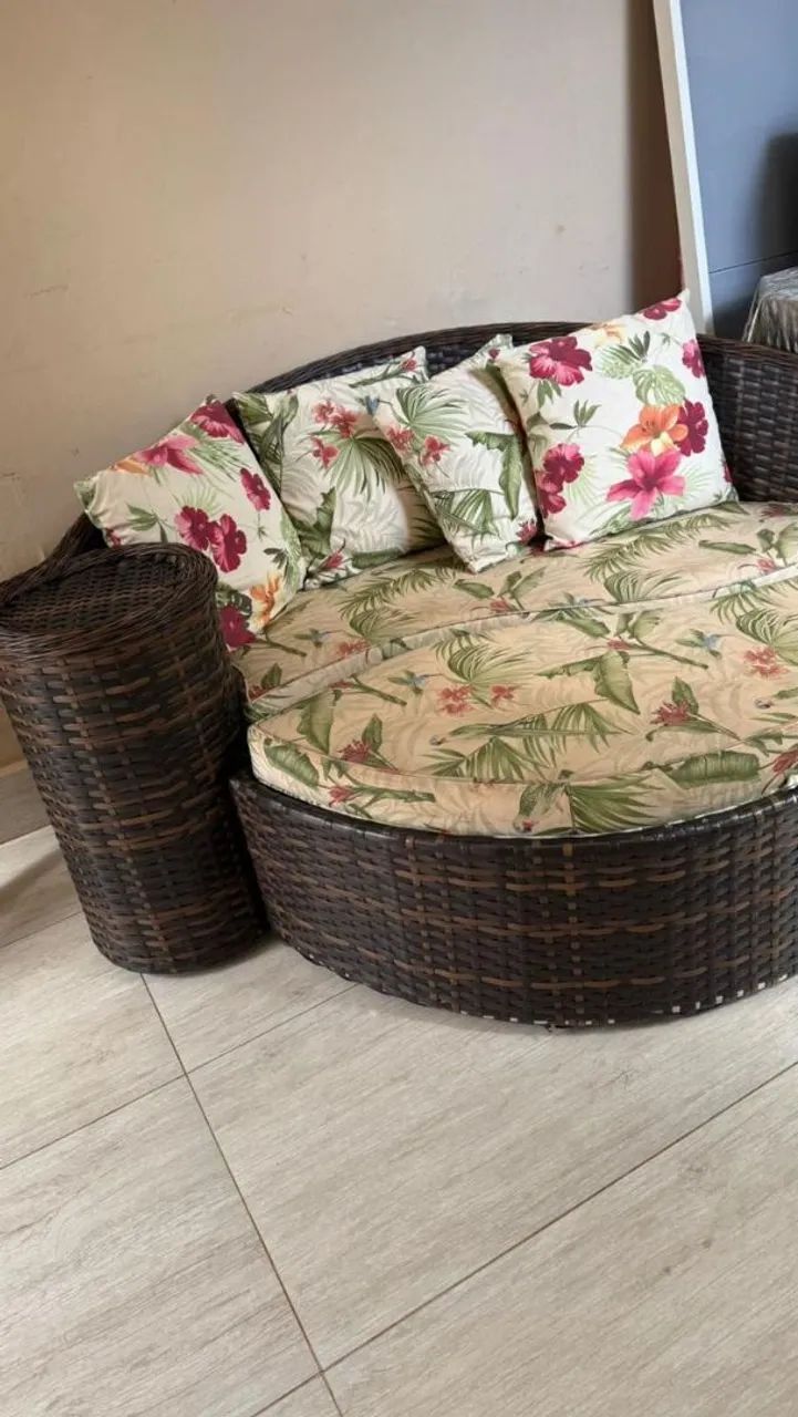 Chaise dupla área externa 