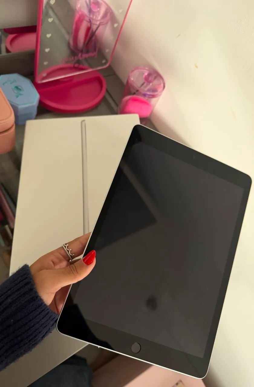 iPad 9 geração, 64gb, prata 