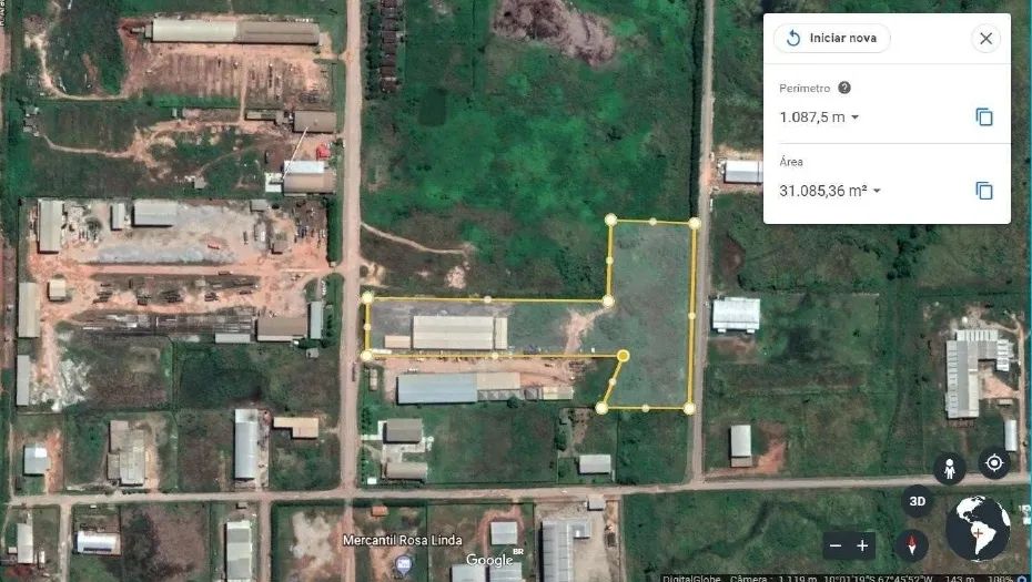 Imóvel Industrial, A.T.: 31.085m², A.C.: 3.520m², Parque Ind. de Rio Branco, Rio Branco/AC - Foto 4