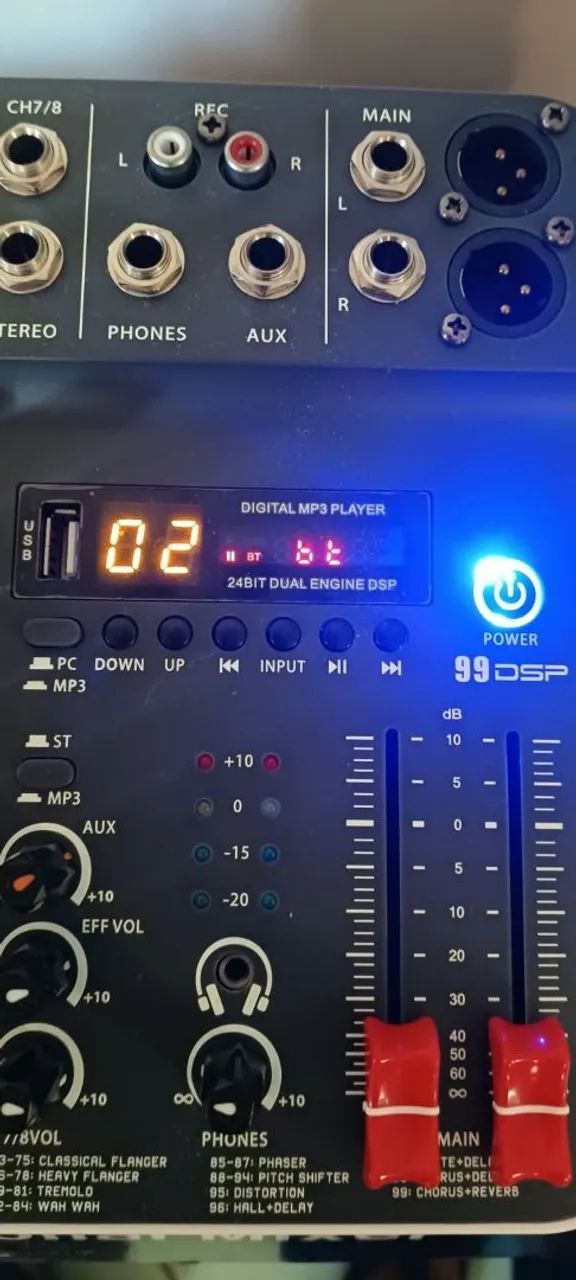 Teclado e mesa 6 canais - Foto 4