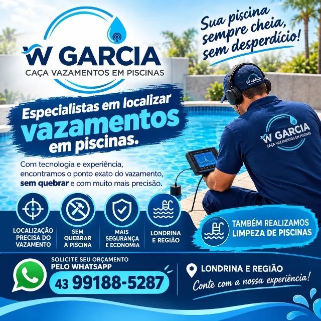 Localização de vazamentos em Piscinas
