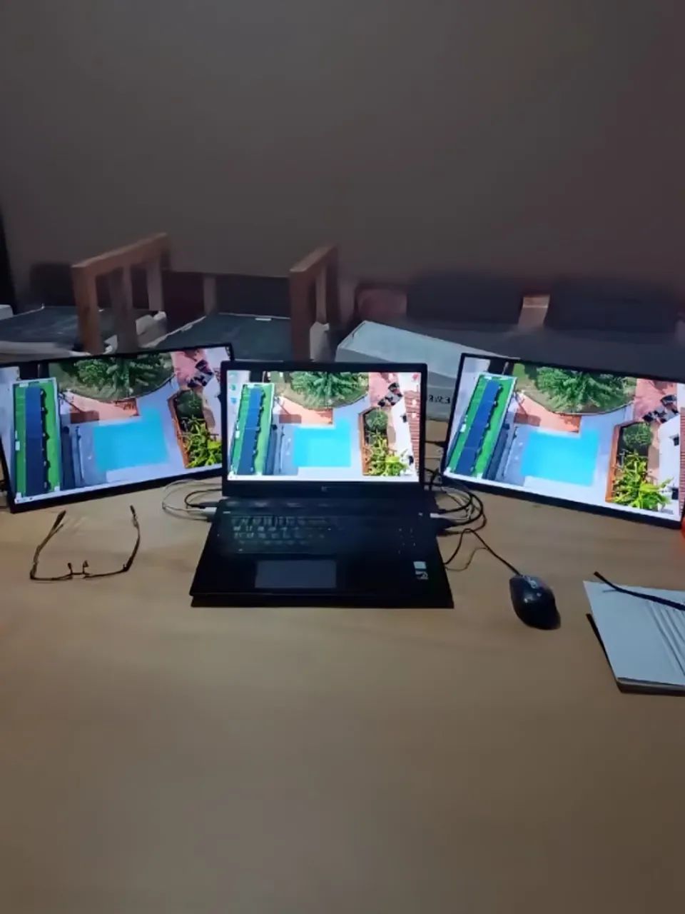 Monitor Portátil Uperfect 18,5" Touch - Foto 4