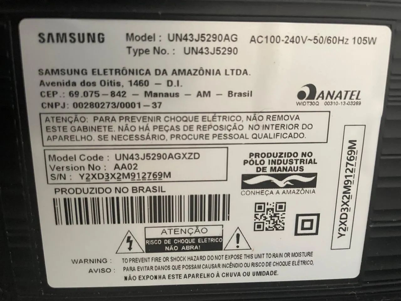 TV apresentando defeito - Foto 2