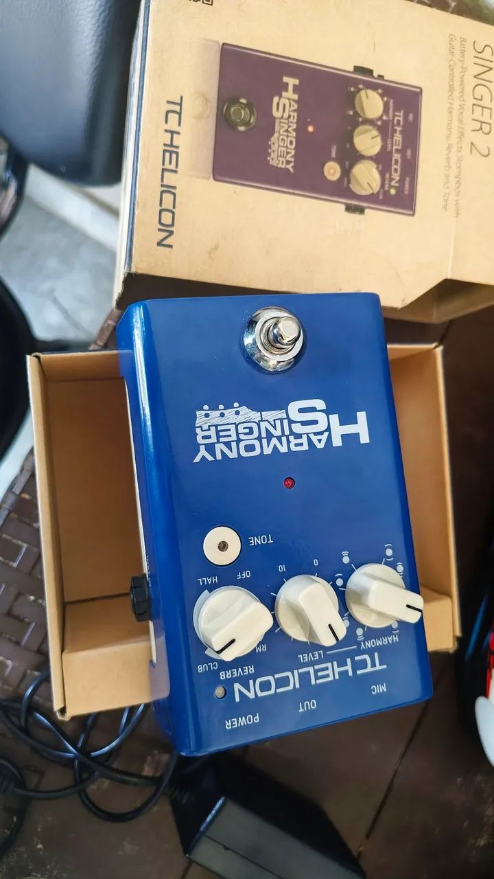 Pedal de voz tc helicon Harmony Singer 2 - Instrumentos musicais