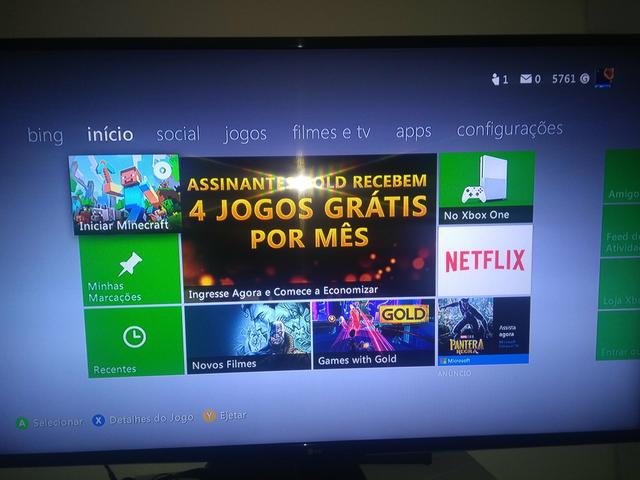 Xbox super slim desbloqueado joga online - Foto 2