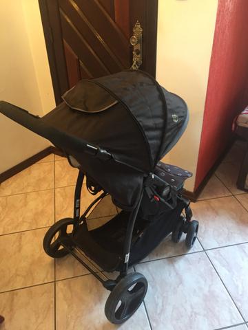 Carrinho de bebê e cadeirinha para carro seminovos - Foto 4