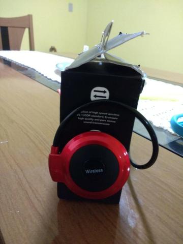 HeadphoneMP3 Bluetooth,Rádio Fm, entrada para cartão e função atendimento De 50 por 35 - Foto 4