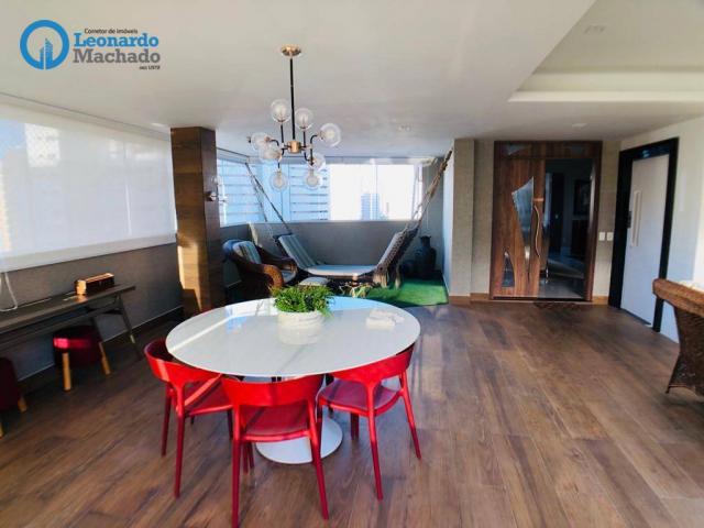 Apartamento Cobertura com 4 dormitórios à venda, 346 m² por R$ 2.500.000 - Meireles - Fort - Foto 8