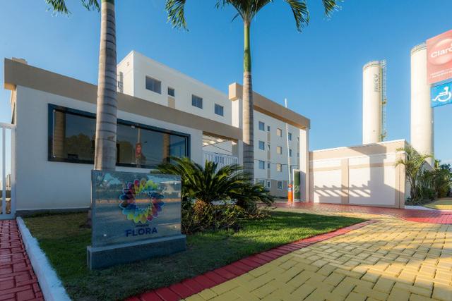 Apartamento no sim - parque flora - térreo c/ área excedente - R$: 750,00