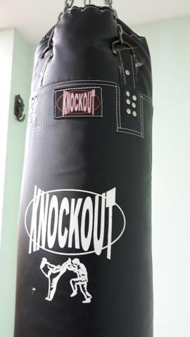 Saco boxe pancada lutas - com suporte