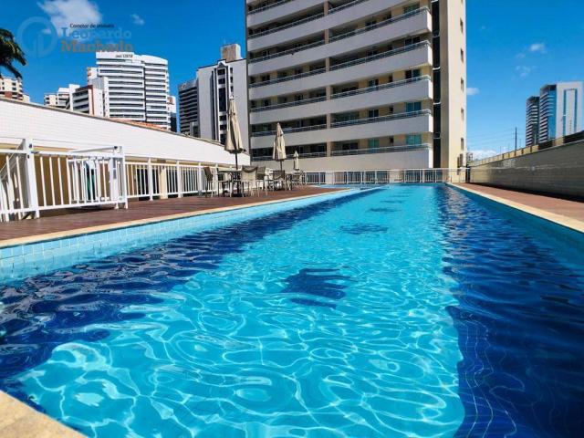 Apartamento com 3 dormitórios à venda, 115 m² por R$ 585.000 - Cocó - Fortaleza/CE - Foto 2