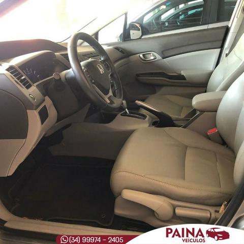 Honda Civic Sedan Lxs 1.8 flex 16v Aut. 4p - Foto 8