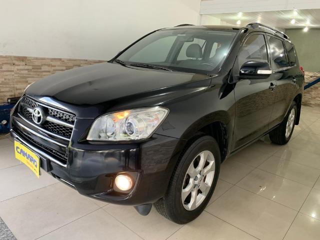 Toyota Rav 4 Top de linha 4x4 Automatico + Teto + Couro, impecavel 2011 - Foto 3