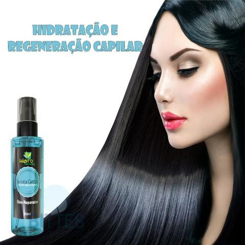 Óleo Reparador De Pontas Hábito Cosméticos Amansa Cabelo 60m - Foto 4