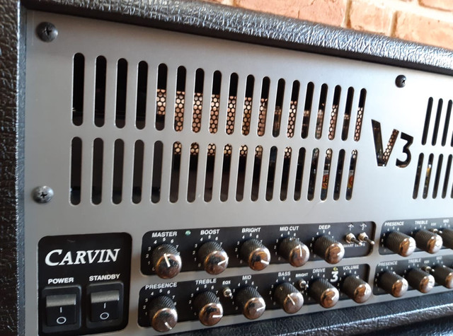 Amplificador guitarra Carvin V3 valvulado - Foto 5