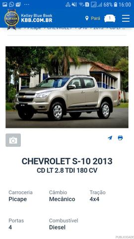 Vendo ou troco S10 Cab. dupla 2013 63.000 R$ - Foto 2