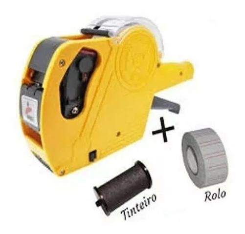 Etiquetadora 8 Dígitos + Tinteiro + Etiquetas x 12x R$ 6,49 - Foto 3