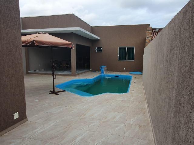 Casa com piscina alto padrão à 350 metros da beira mar. Confira - Foto 14
