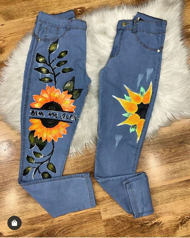 calça customizada