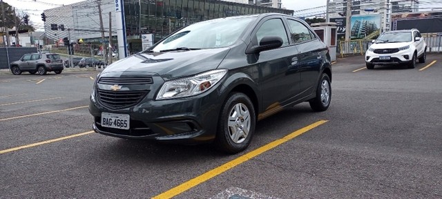 CHEVROLET ONIX LS 1.0 8V SPE/4 CINZA 2015/2016