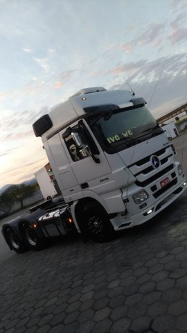 MB ACTROS 2646 LS TOP DE LINHA 2014 SUPER CONSERVADO