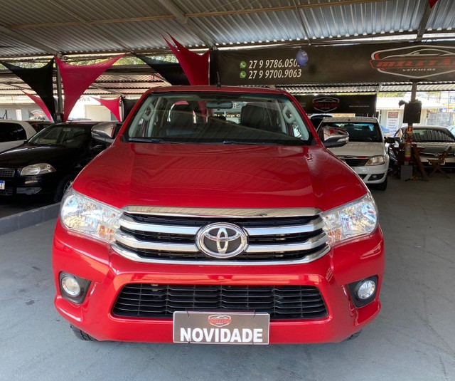 TOYOTA HILUX CD SRV 2.7 4X4 18/18 FLEX AUT.  GASOLINA 