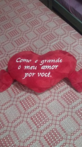 Coração pelúcia e Luigi 